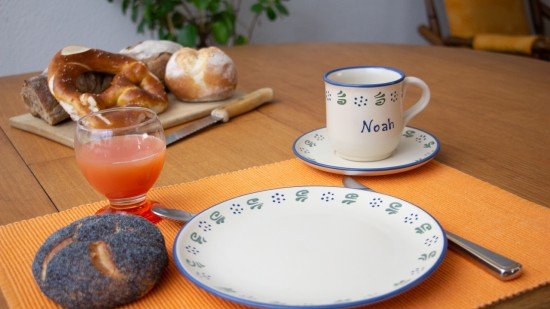 Namenstasse/Unterteller/Frühstücksteller - Ammerland 3er-Set