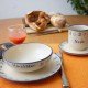 Namenstasse/Unterteller/Frühstücksteller/Schale - Ammerland 4er-Set
