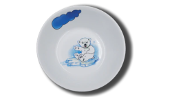 Bowl 15 cm - porcelain - polar bear