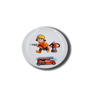 Teller 20 cm - Porzellan - Feuerwehr Teller 20 cm - Porzellan - Feuerwehr