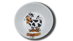 Bowl 15 cm - Porcelain - Cow