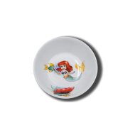 Schale 15 cm - Porzellan - Meerjungfrau Schale 15 cm - Porzellan - Meerjungfrau