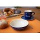 Named mug/Saucer/Bowl- Bunzlau blue Set of 3