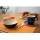 Named mug/Saucer/Bowl- Bunzlau blue Set of 3