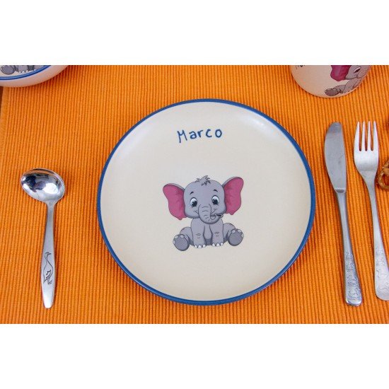 Breakfast plate - Elephant Breakfast plate - Elephant