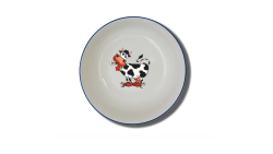 Named bowl - cow