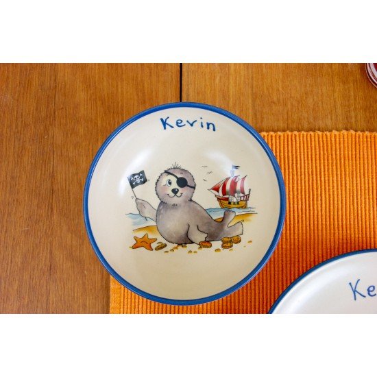 Bowl - Seal Pirate Bowl - Seal Pirate