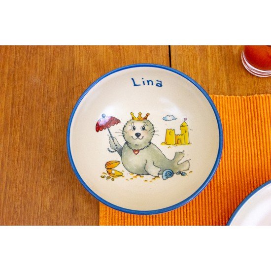 Bowl - Seal Princess Bowl - Seal Princess