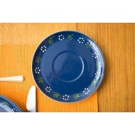 Unterteller - Klassisch - Bunzlau blau