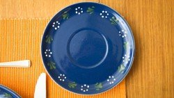 Unterteller - Klassisch - Bunzlau blau  (solange Vorrat, unbeschriftet)