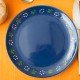 Breakfast plate - Bunzlau blue
