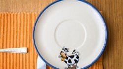 Unterteller - Klassisch - Kuh (Solange Vorrat, unbeschriftet)