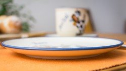 Frühstücksteller - Kuh  (solange Vorrat, unbeschriftet)