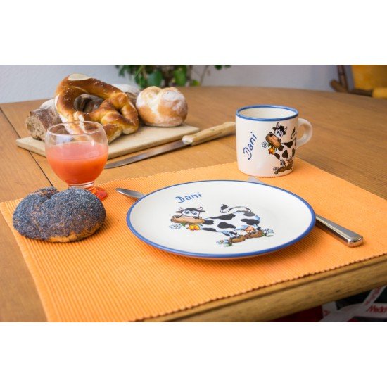Breakfast plate - Cow